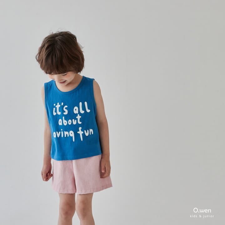 O Wen - Korean Children Fashion - #littlefashionista - All Day Sleeveless Tee - 8