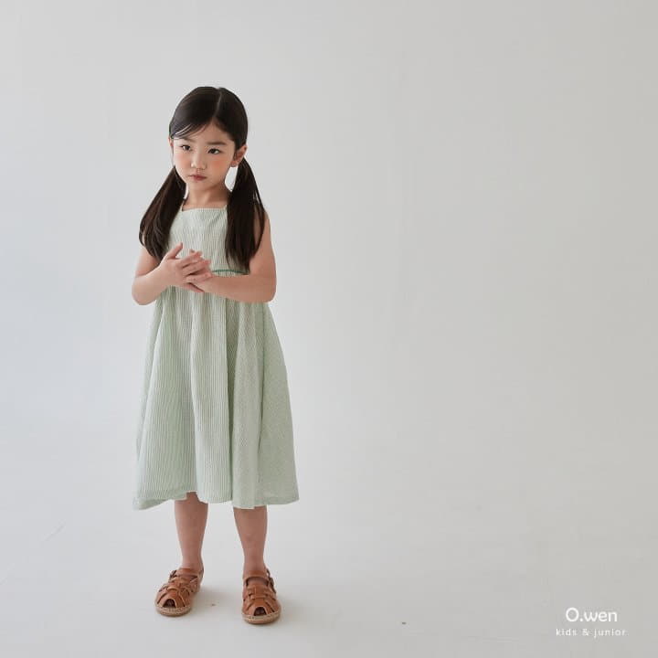 O Wen - Korean Children Fashion - #magicofchildhood - Cross One-piece - 7