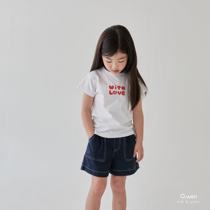 O Wen - Korean Children Fashion - #magicofchildhood - Love Tee