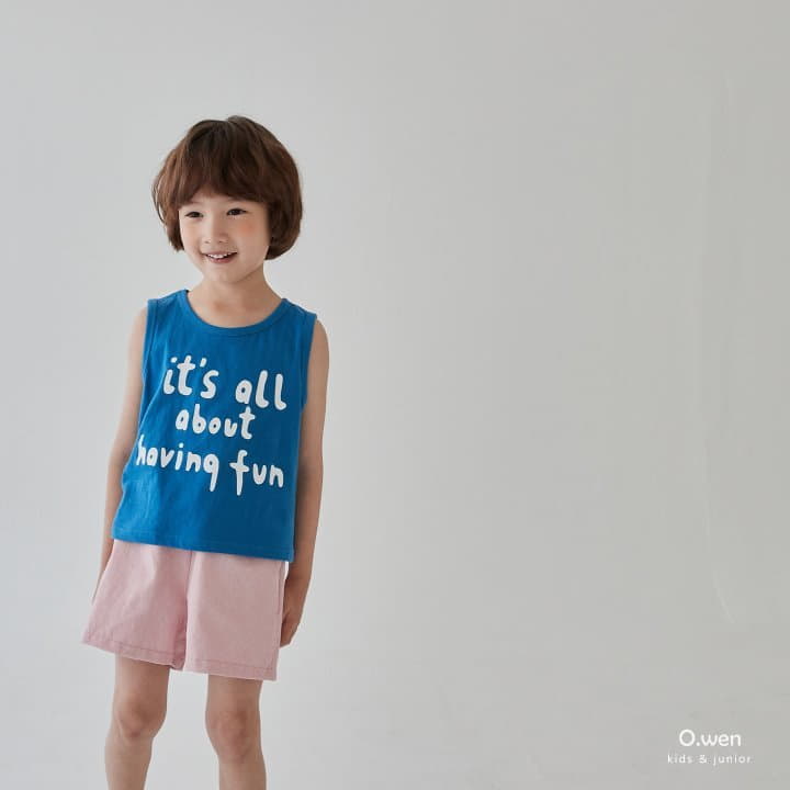 O Wen - Korean Children Fashion - #magicofchildhood - All Day Sleeveless Tee - 9