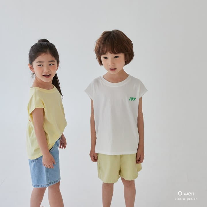 O Wen - Korean Children Fashion - #magicofchildhood - Joy Sleeveless Tee - 7