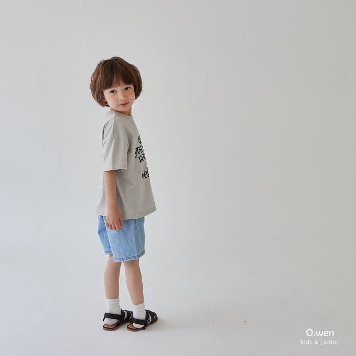 O Wen - Korean Children Fashion - #magicofchildhood - Roy Denim Shorts - 4