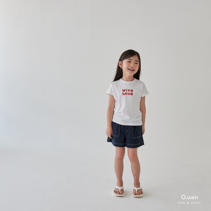 O Wen - Korean Children Fashion - #minifashionista - Love Tee - 2
