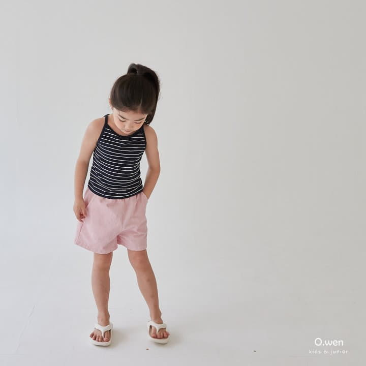 O Wen - Korean Children Fashion - #minifashionista - Pico Pigment Shorts - 9