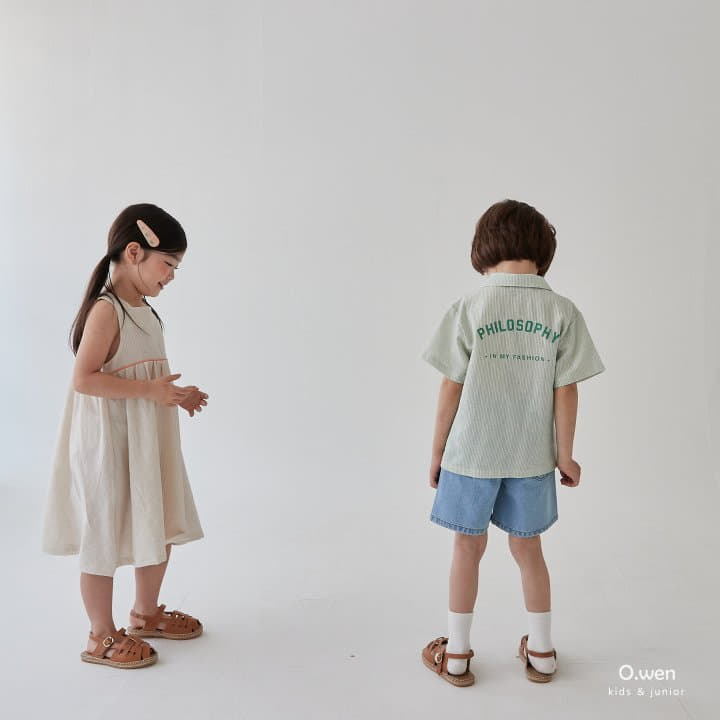O Wen - Korean Children Fashion - #stylishchildhood - Cross One-piece - 12
