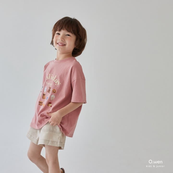O Wen - Korean Children Fashion - #stylishchildhood - Stitch Linen Shorts - 9