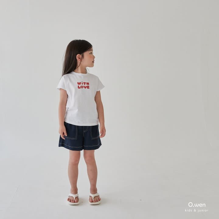 O Wen - Korean Children Fashion - #stylishchildhood - Love Tee - 6