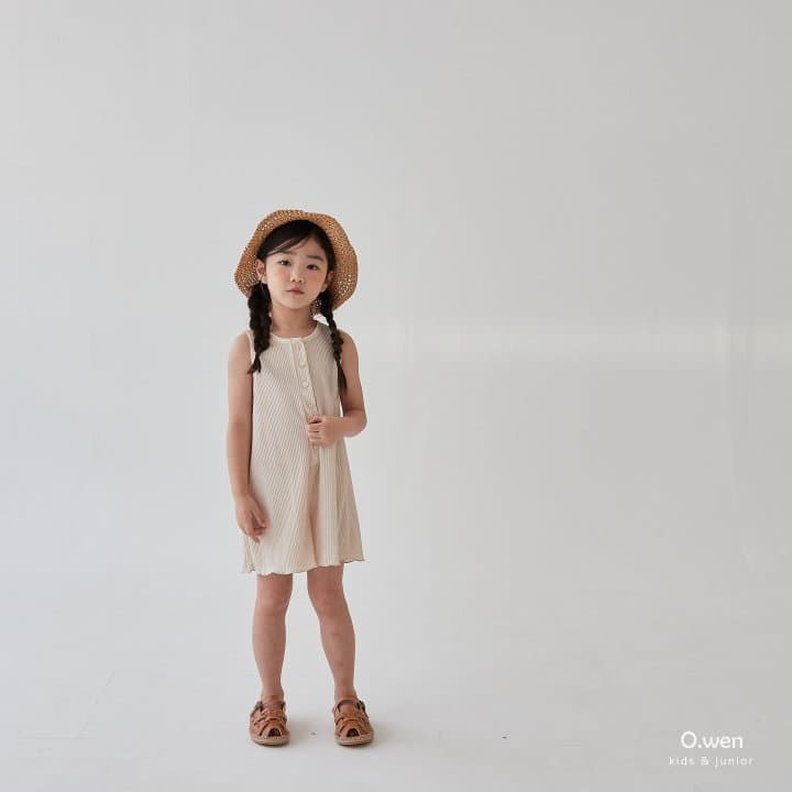 O Wen - Korean Children Fashion - #todddlerfashion - Pleats Jumpsuit - 2