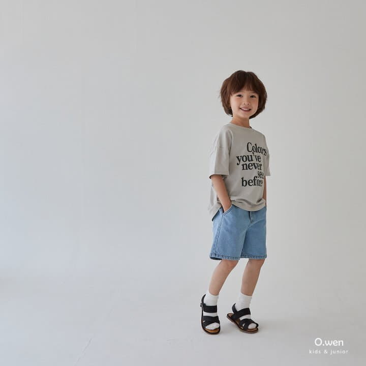 O Wen - Korean Children Fashion - #toddlerclothing - Roy Denim Shorts - 7