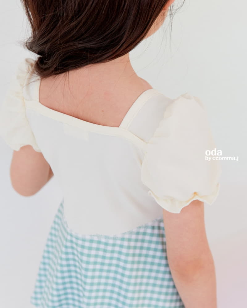 Oda - Korean Children Fashion - #kidsstore - Honey Some Swimwear with Hairbanf - 8