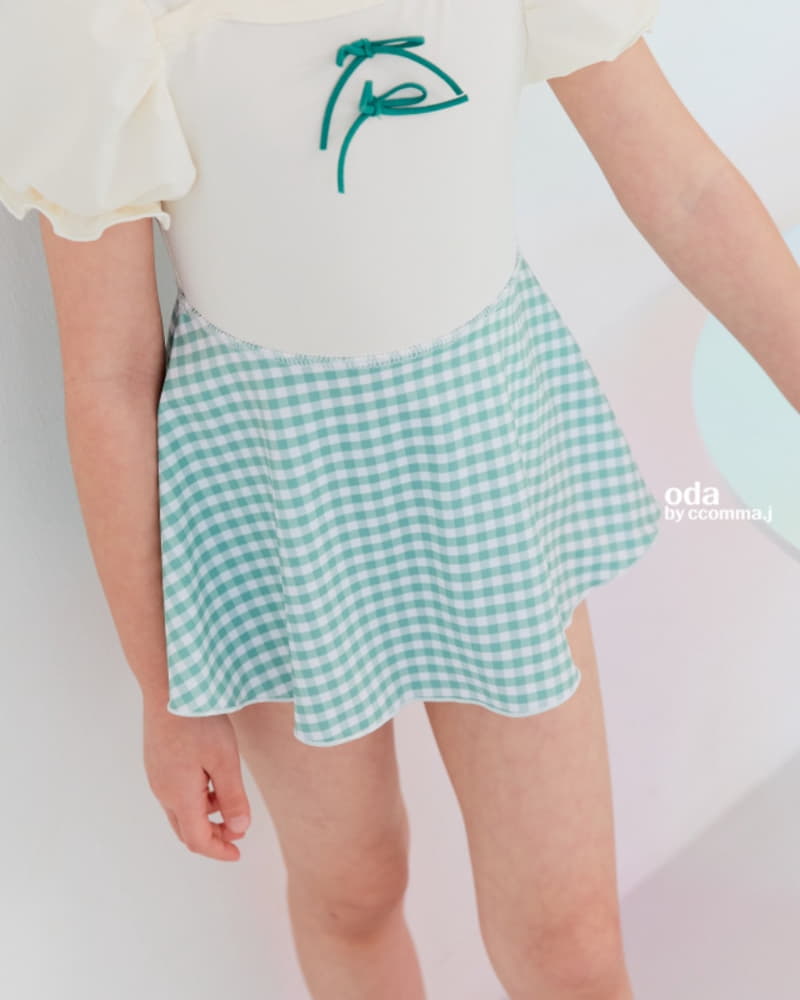 Oda - Korean Children Fashion - #kidzfashiontrend - Honey Some Swimwear with Hairbanf - 9