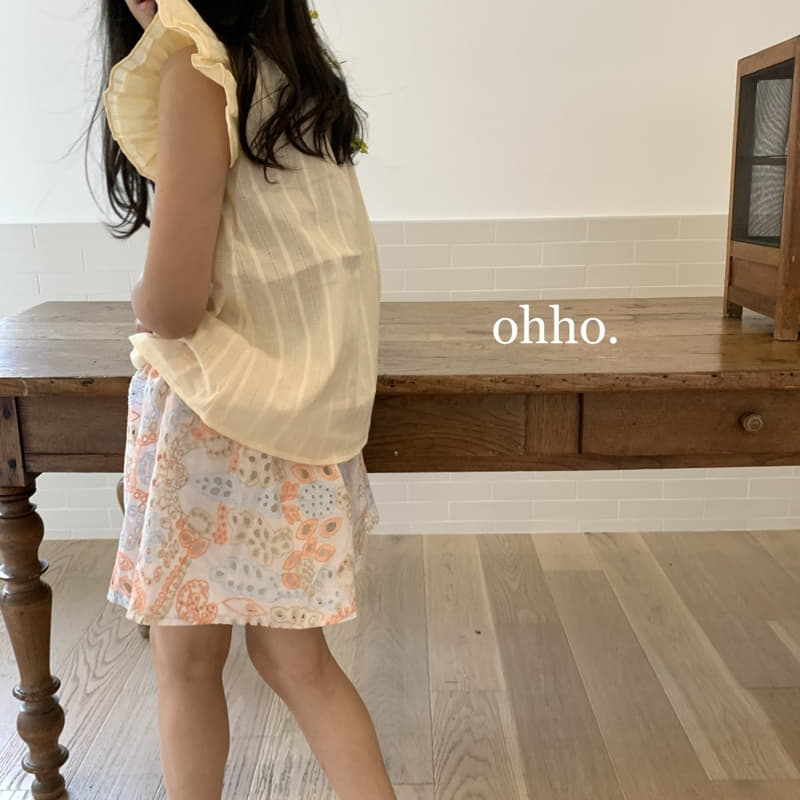 Ohho - Korean Children Fashion - #magicofchildhood - Eyelet Wing Blouse - 12