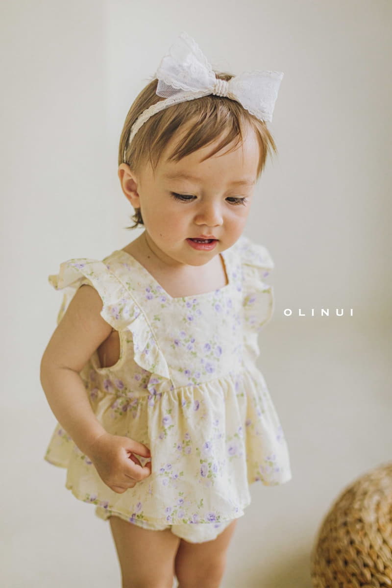 Olinui - Korean Baby Fashion - #babyboutique - Positano Bodysuit - 10
