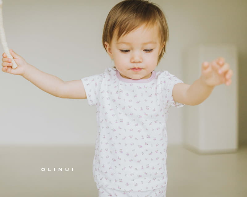 Olinui - Korean Baby Fashion - #babyclothing - Flower Pop Corn Easywear - 9