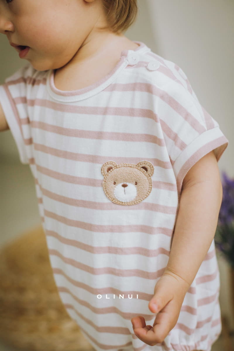 Olinui - Korean Baby Fashion - #babyfever - Magic Bear Bodysuit - 6