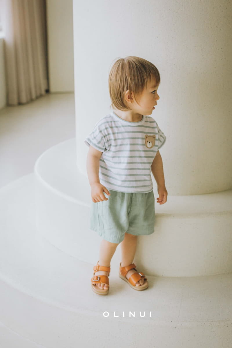 Olinui - Korean Baby Fashion - #babyootd - Soft Linen Shorts - 7