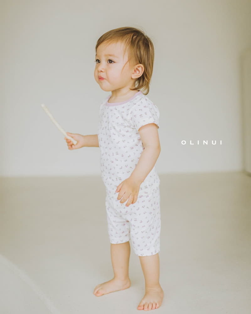 Olinui - Korean Baby Fashion - #babywear - Flower Pop Corn Easywear - 3