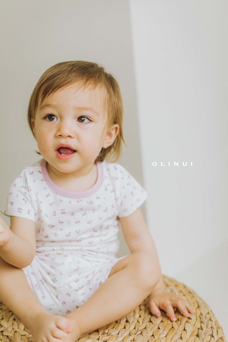 Olinui - Korean Baby Fashion - #babywear - Flower Pop Corn Easywear - 4