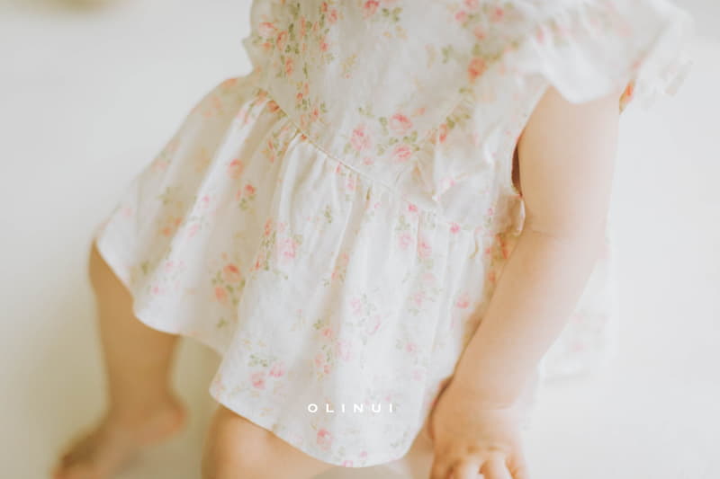 Olinui - Korean Baby Fashion - #onlinebabyshop - My Posita Bodysuit - 2
