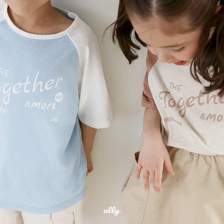 Ollymarket - Korean Children Fashion - #Kfashion4kids - Together Raglan Tee - 3
