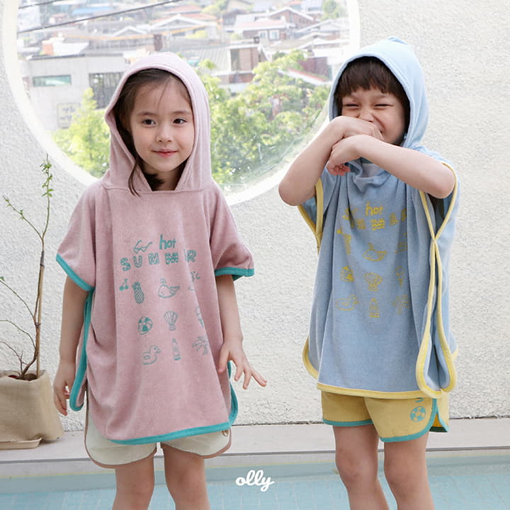 Ollymarket - Korean Children Fashion - #Kfashion4kids - Beach Hoody Towel - 2
