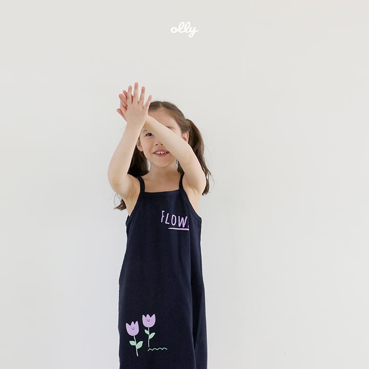 Ollymarket - Korean Children Fashion - #Kfashion4kids - Flower One-piece - 3