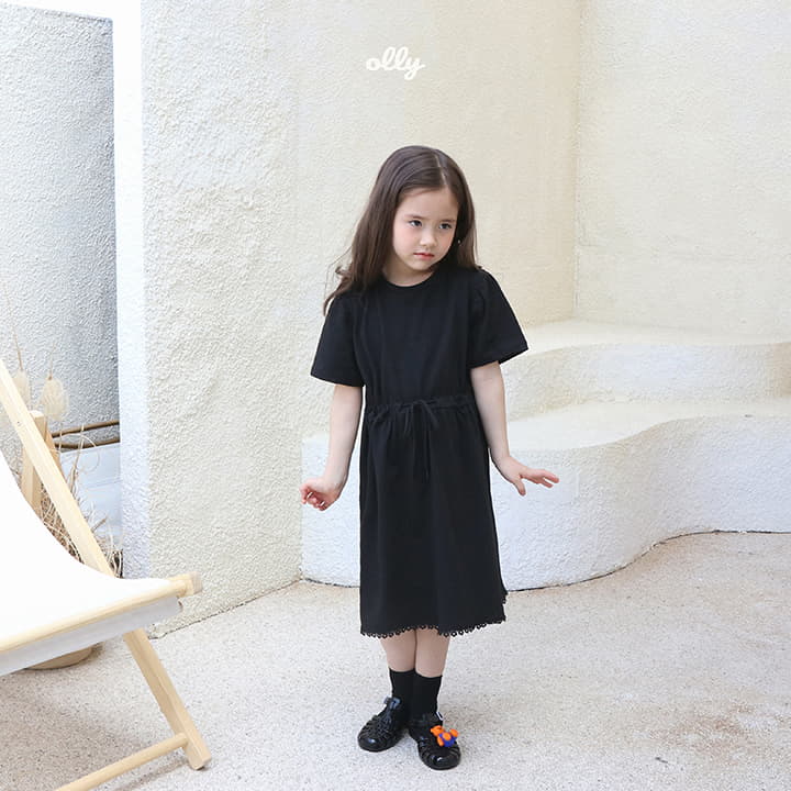 Ollymarket - Korean Children Fashion - #childofig - Dana Short Sleeves One-piece - 9