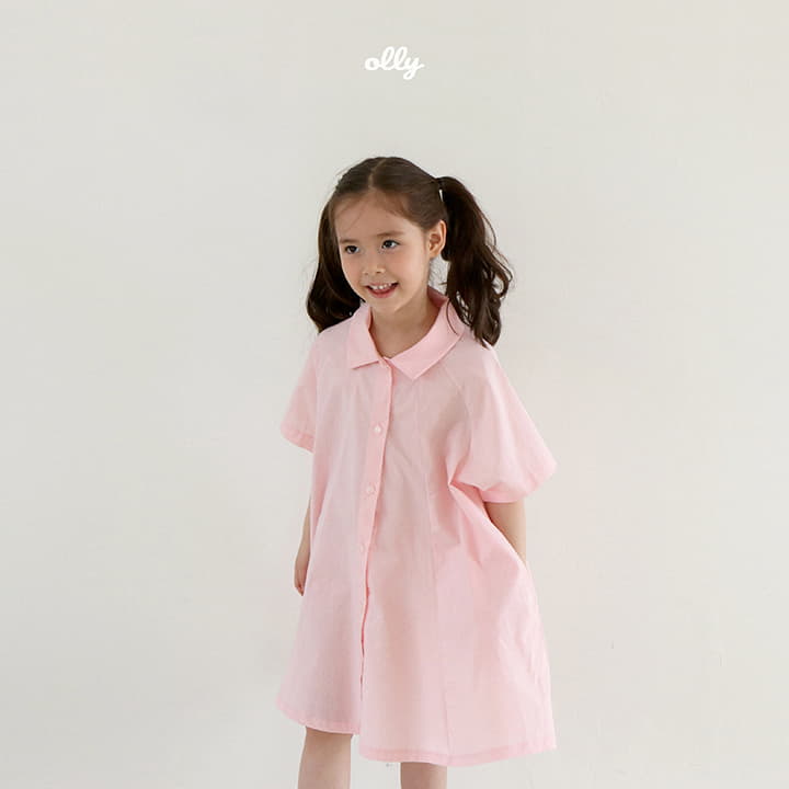 Ollymarket - Korean Children Fashion - #childofig - Air Collar One-piece - 6