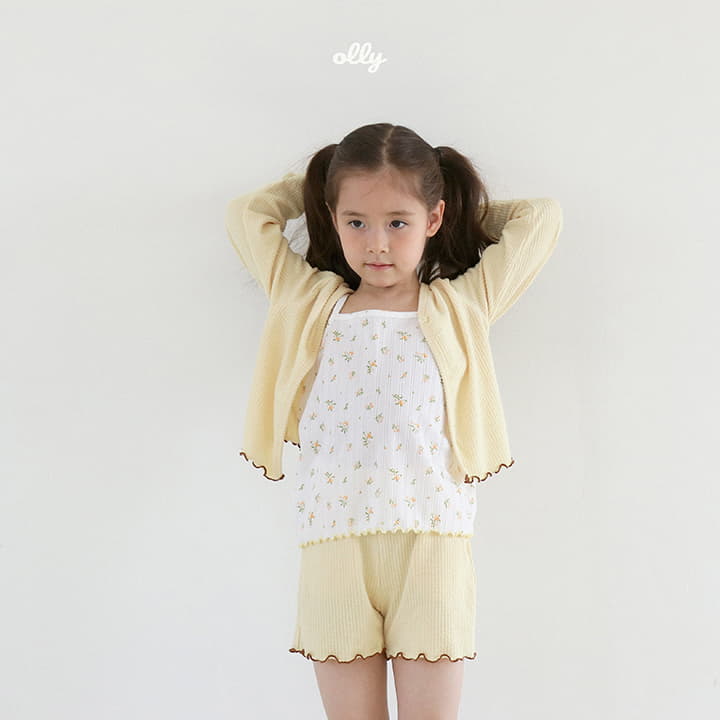 Ollymarket - Korean Children Fashion - #childofig - Hey Cardigan Set - 2