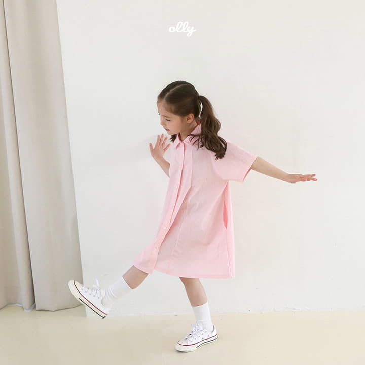 Ollymarket - Korean Children Fashion - #designkidswear - Air Collar One-piece - 8
