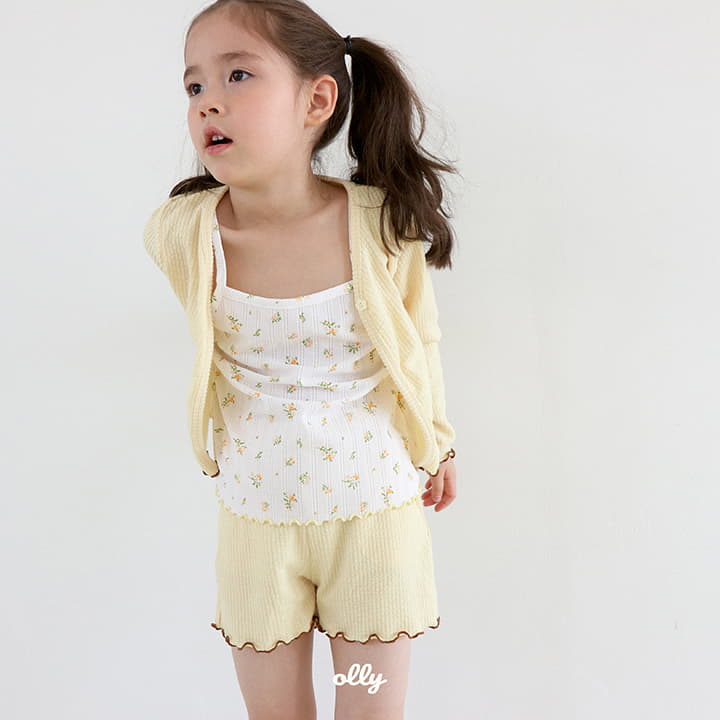 Ollymarket - Korean Children Fashion - #childrensboutique - Hey Cardigan Set - 4