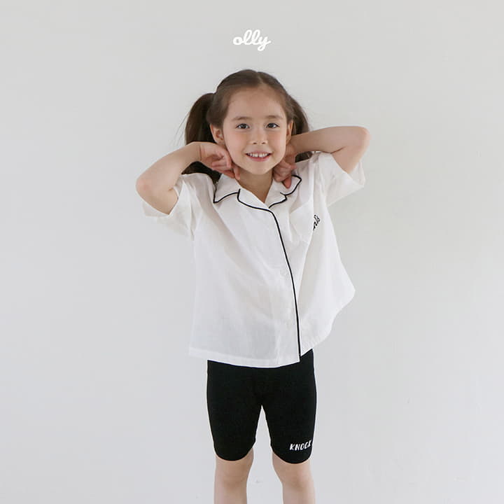 Ollymarket - Korean Children Fashion - #designkidswear - Brunch Half Shirt - 12