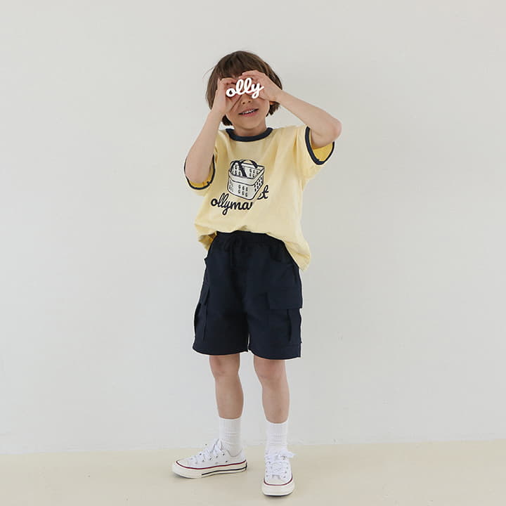 Ollymarket - Korean Children Fashion - #discoveringself - Basket Tee - 8