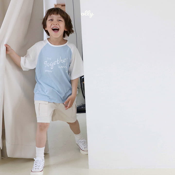 Ollymarket - Korean Children Fashion - #discoveringself - Together Raglan Tee - 12