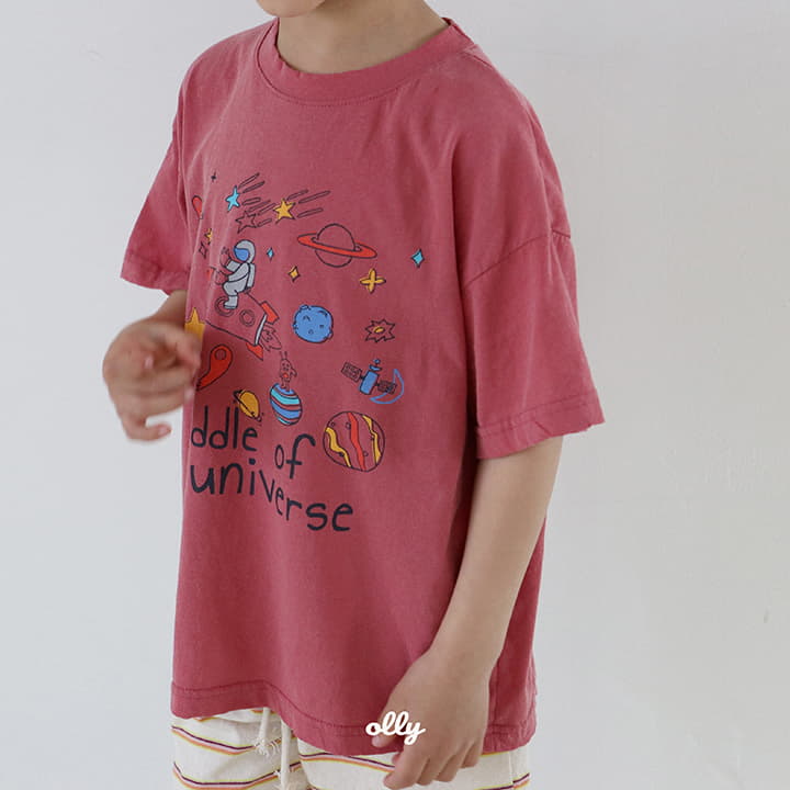 Ollymarket - Korean Children Fashion - #fashionkids - Space Pigment Tee - 11