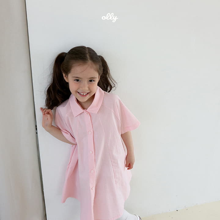 Ollymarket - Korean Children Fashion - #fashionkids - Air Collar One-piece - 10