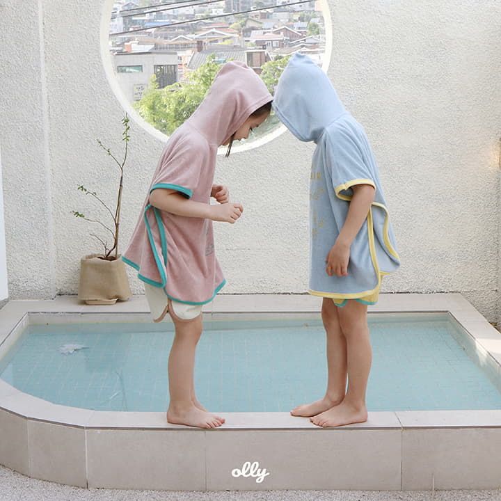 Ollymarket - Korean Children Fashion - #fashionkids - Beach Hoody Towel - 12