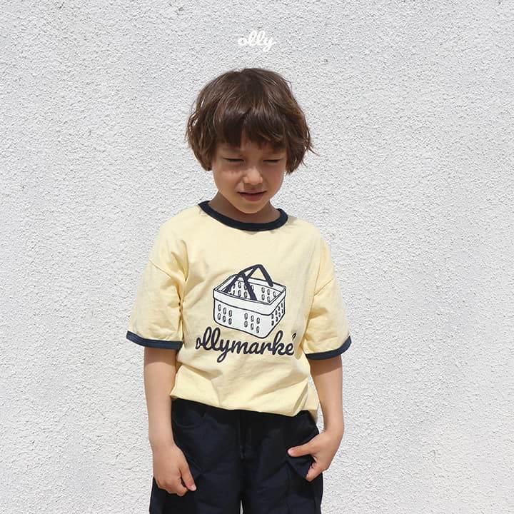 Ollymarket - Korean Children Fashion - #kidsstore - Basket Tee - 11
