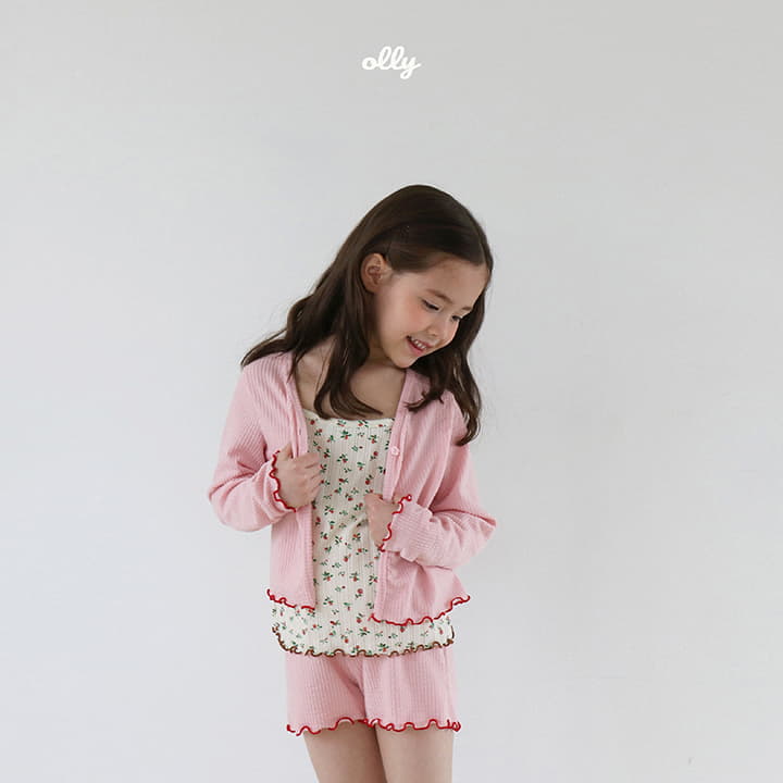 Ollymarket - Korean Children Fashion - #kidzfashiontrend - Hey Cardigan Set - 9