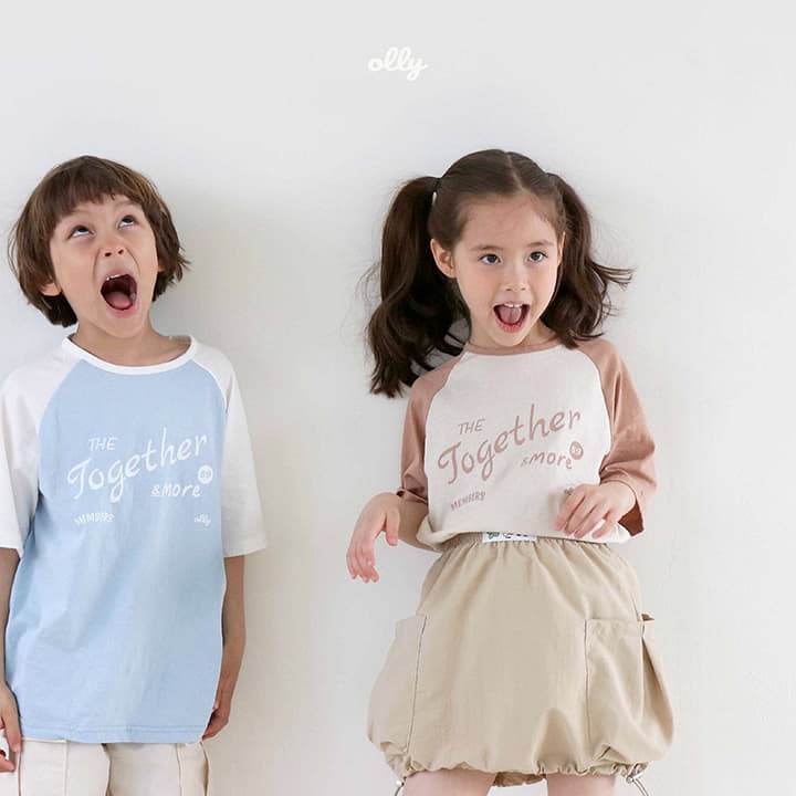 Ollymarket - Korean Children Fashion - #kidzfashiontrend - Together Raglan Tee - 2