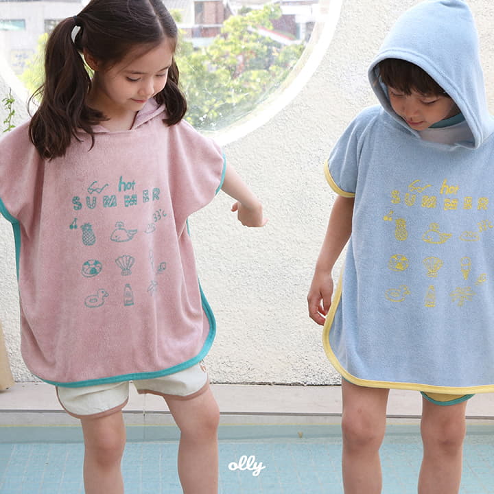 Ollymarket - Korean Children Fashion - #kidzfashiontrend - Beach Hoody Towel
