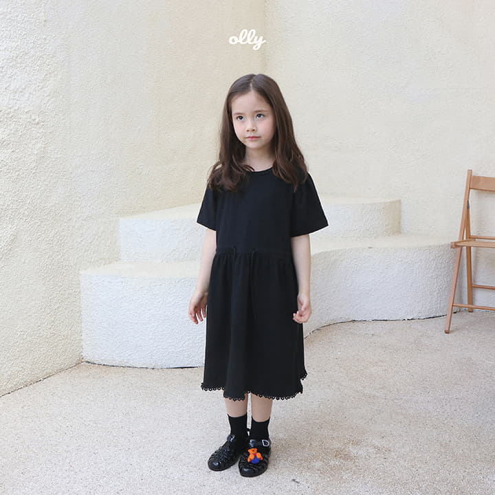 Ollymarket - Korean Children Fashion - #littlefashionista - Dana Short Sleeves One-piece - 2