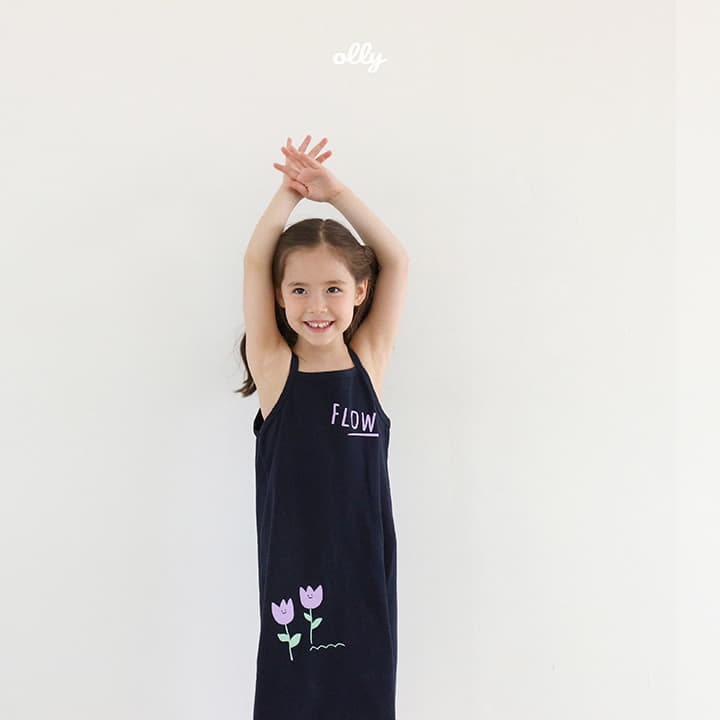 Ollymarket - Korean Children Fashion - #Kfashion4kids - Flower One-piece - 4
