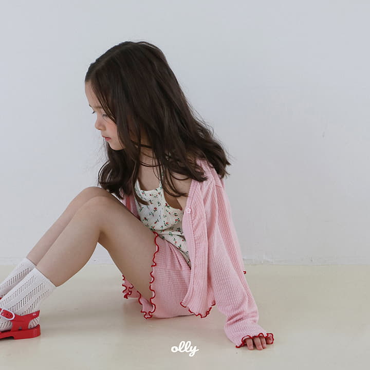 Ollymarket - Korean Children Fashion - #magicofchildhood - Hey Cardigan Set - 12