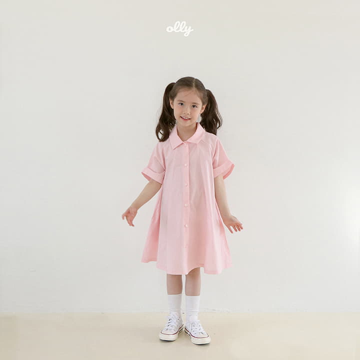 Ollymarket - Korean Children Fashion - #minifashionista - Air Collar One-piece