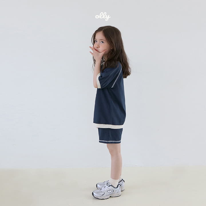 Ollymarket - Korean Children Fashion - #minifashionista - Friends Top Bottom Set - 11