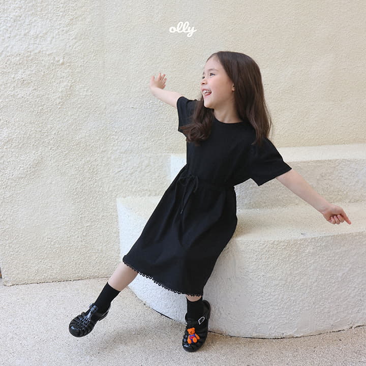 Ollymarket - Korean Children Fashion - #todddlerfashion - Dana Short Sleeves One-piece - 6