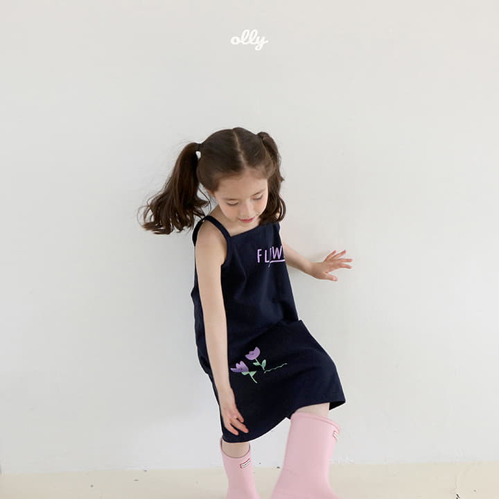 Ollymarket - Korean Children Fashion - #todddlerfashion - Flower One-piece - 8