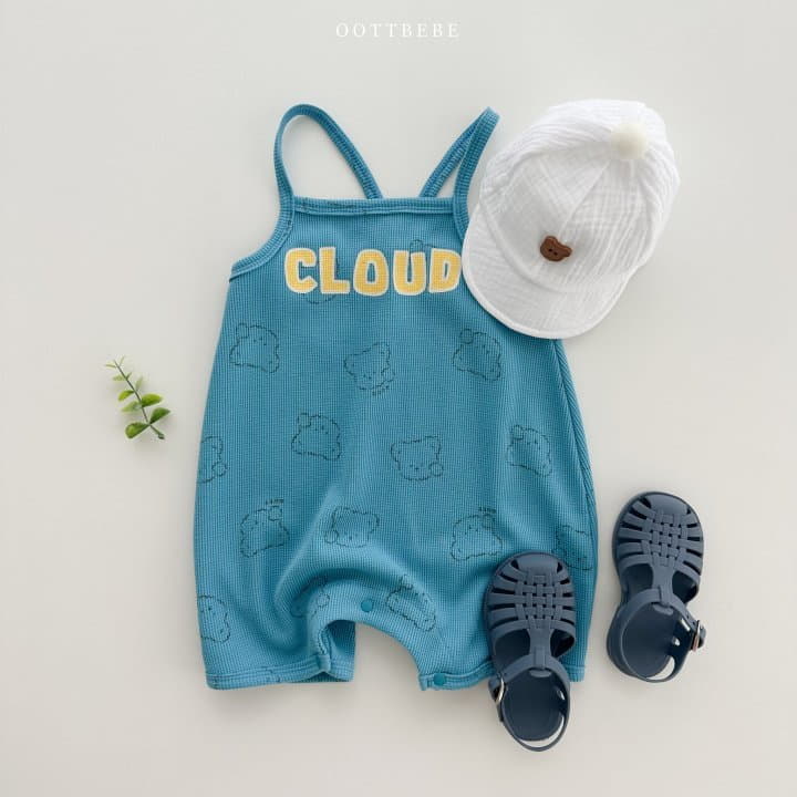 Oott Bebe - Korean Baby Fashion - #babyboutique - Cloud Waffle Bodysuit - 9