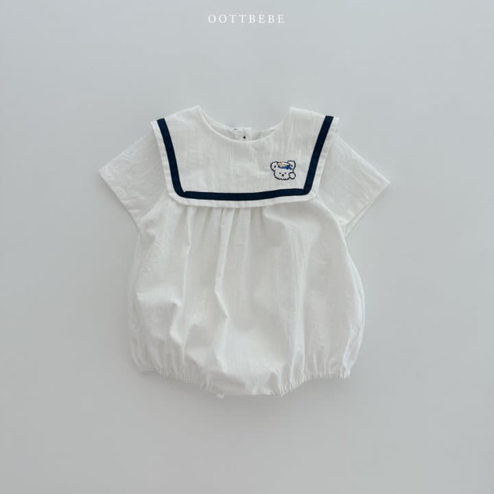 Oott Bebe - Korean Baby Fashion - #babyboutiqueclothing - Marnie Bear Bodysuit